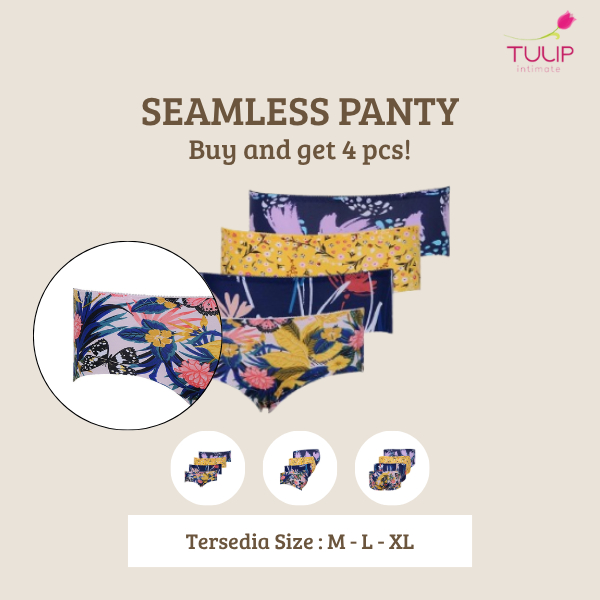 Tulip by Christine Seamless Panty 4pcs - M1 - CPY-11744