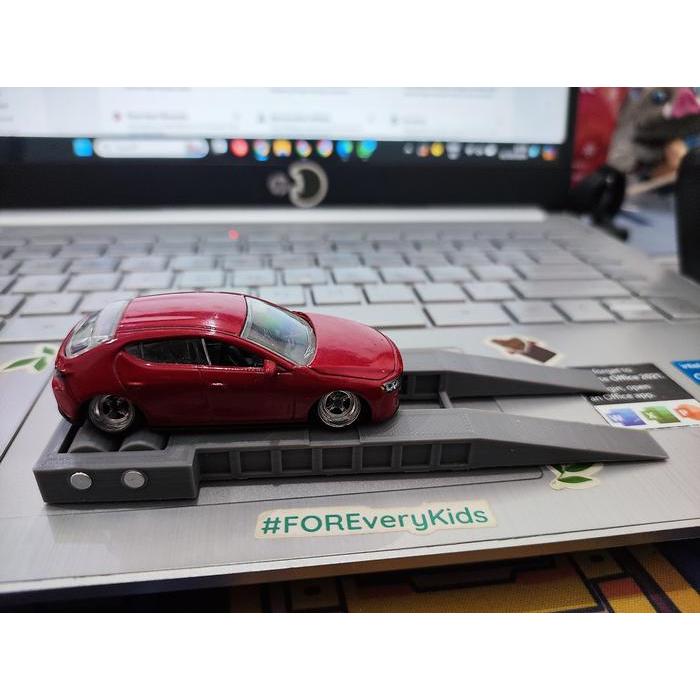 Hot Wheels - Dyno Test Diecast 1:64 - Diorama Dyno Test - Diorama Bengke - Diorama Diecast Bengkel -