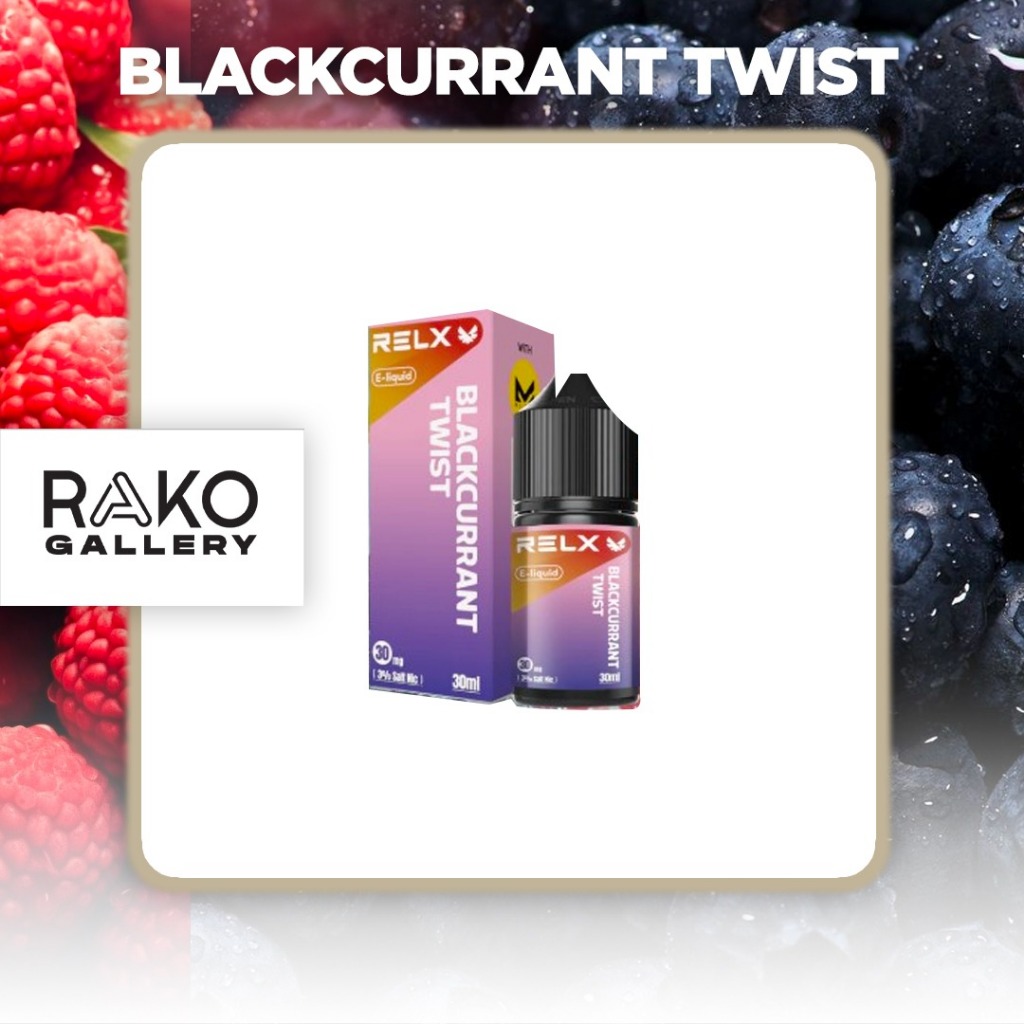 RELX E-liquid Salt Nic 30ml Blackcurrant Twist