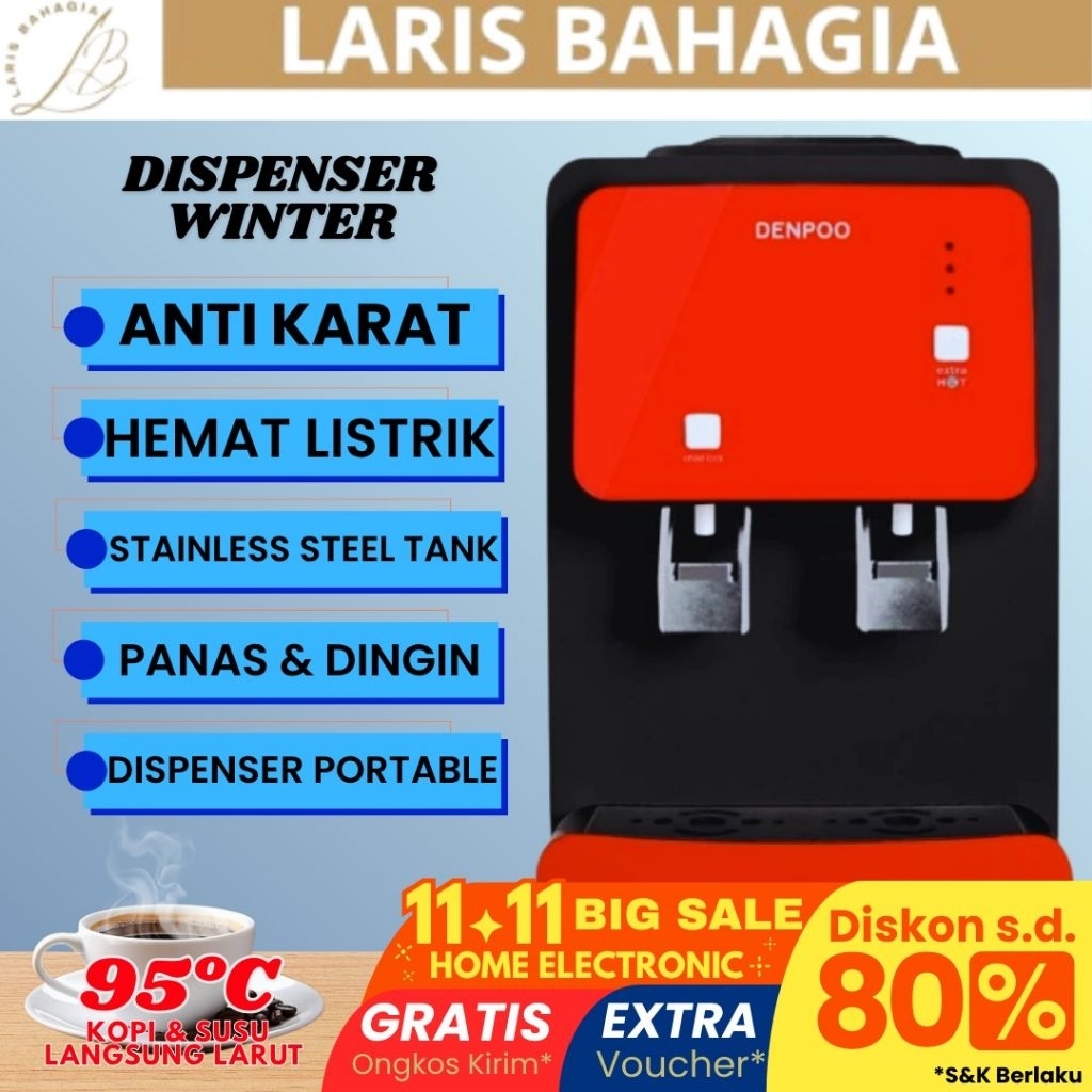Denpoo Dispenser Air Winter Snow