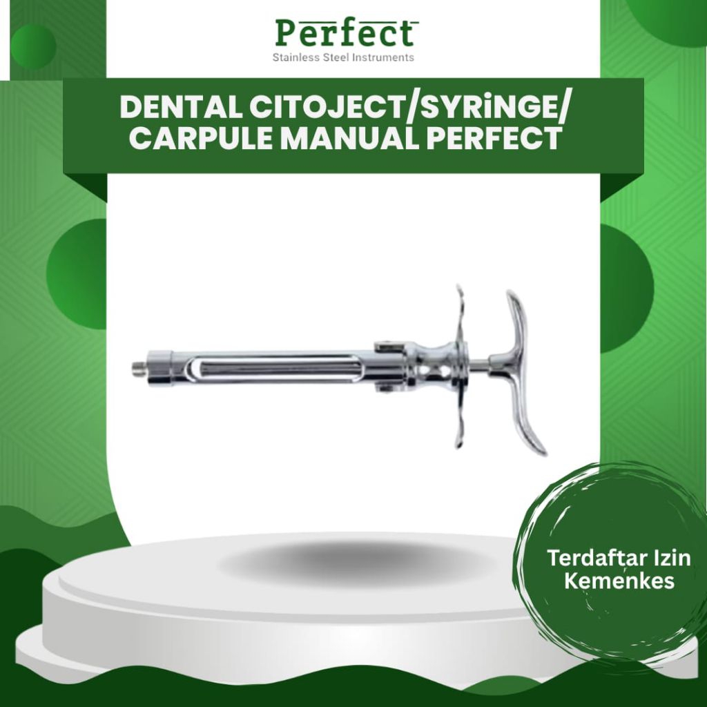 DENTAL CITOJECT/SYRiNGE/CARPULE MANUAL PERFECT
