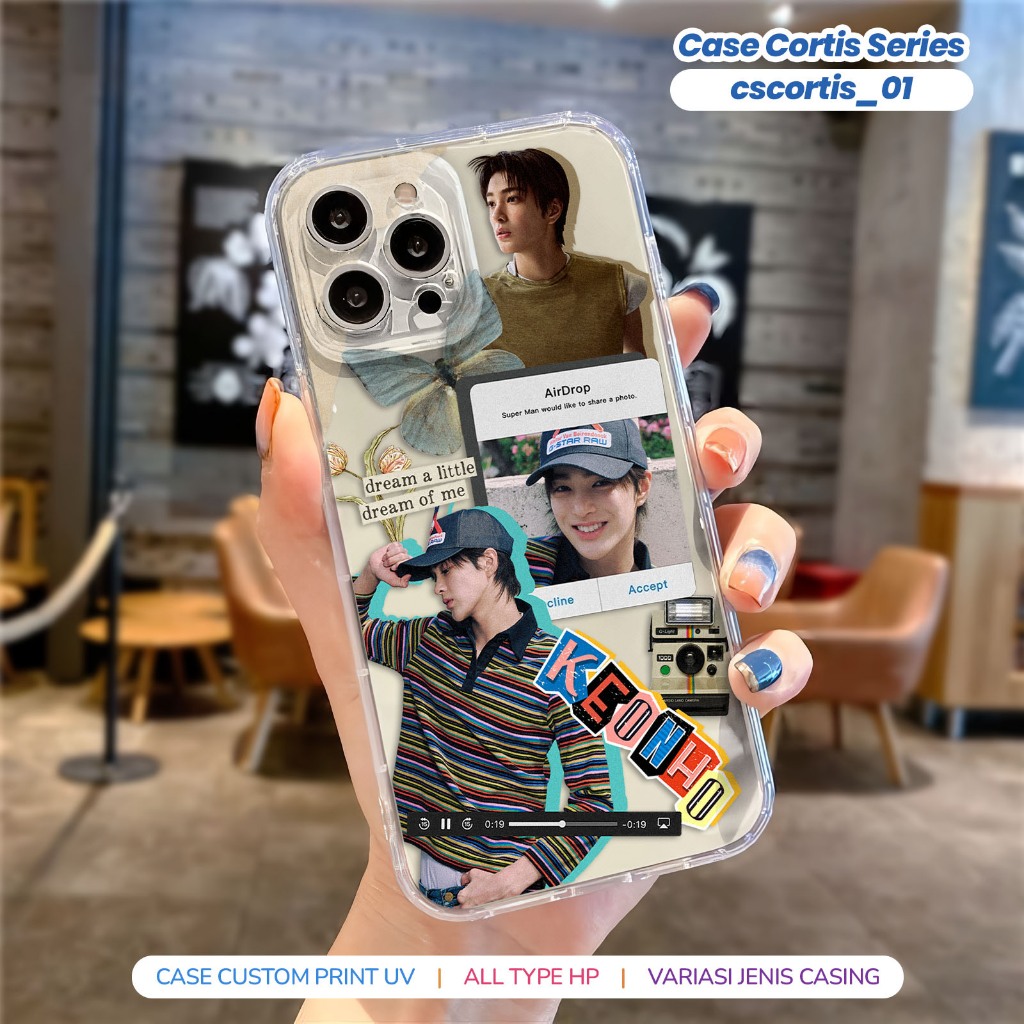 Softcase Custom Kpop Cortis – Case HP Premium Print UV Semua Tipe / Casing Custom Foto Kpop