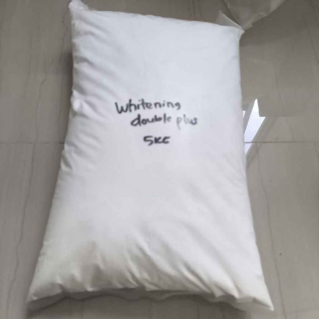 Garmet Whitening double plus pemutih briket shisha dengan mutu arang batok jelek