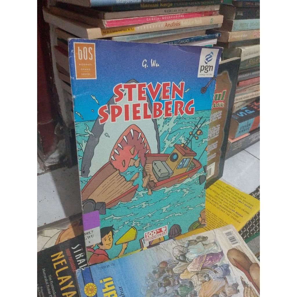Komik ARISTOTLE ONASSIS STEVEN SPIELBERG oleh G wu