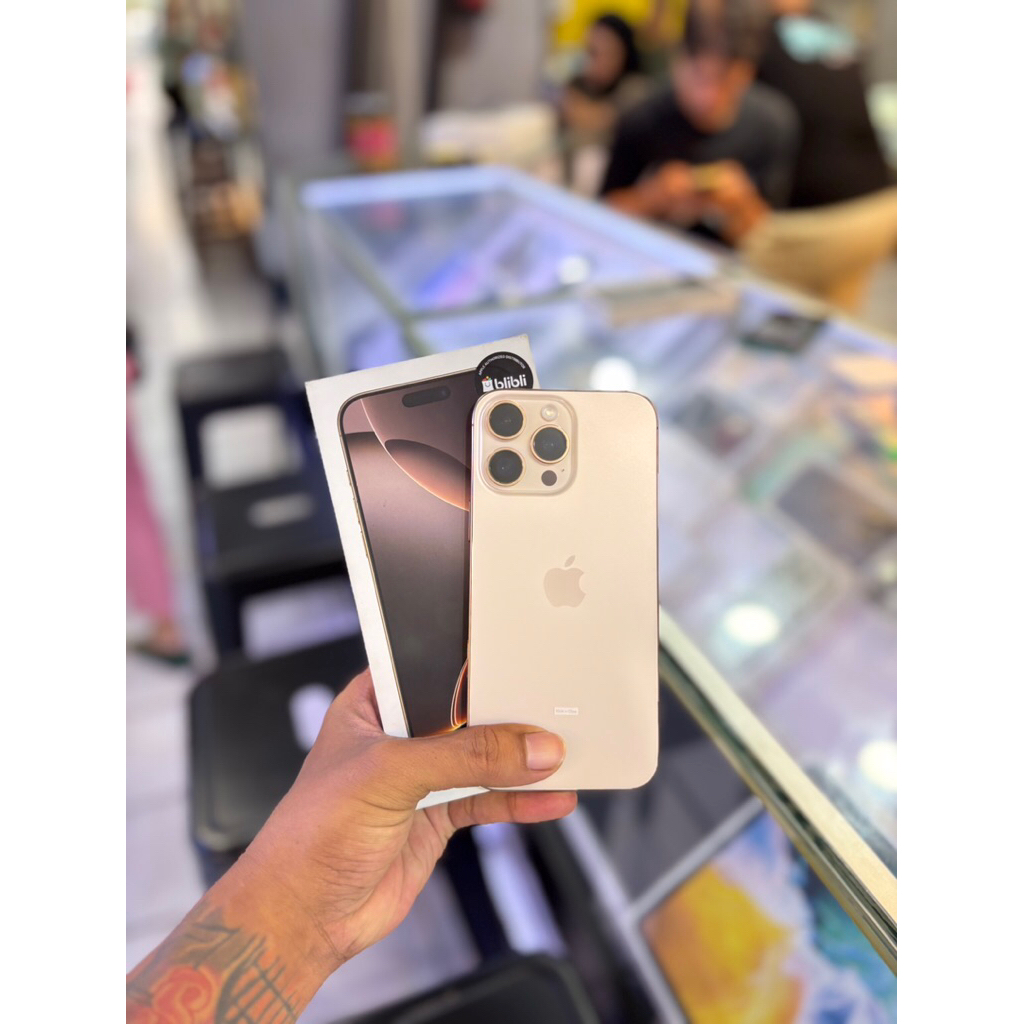 iphone 16 pro max 1tb ibox second desert titanium