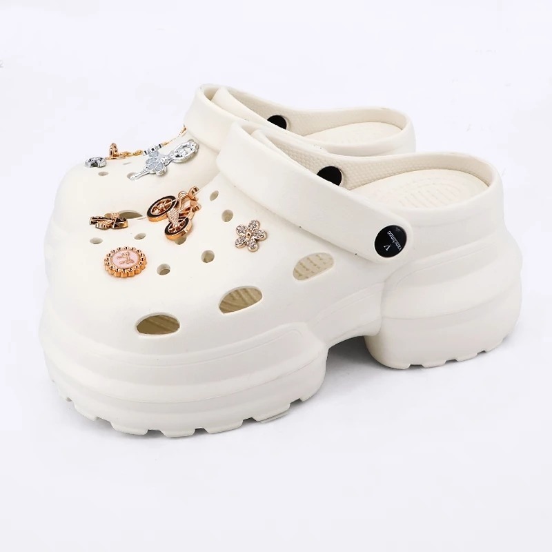 LokalgoodSandal Kodok Wanita Tinggi Sandal Baim Jelly Wanita Wedges Sandal Selop Baim Wanita