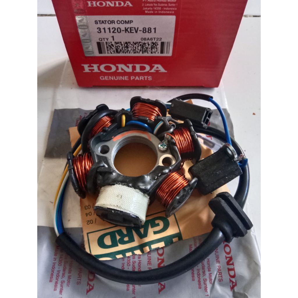 Spul stater assy honda supra lama supra pit lama supra x lama kev kualitas Ori