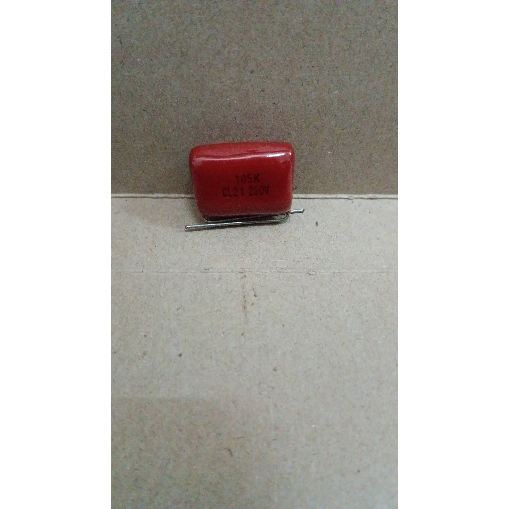 6440 kapasitor milar mylar 105k 105 1uf 1mf 1 uf mf 250v