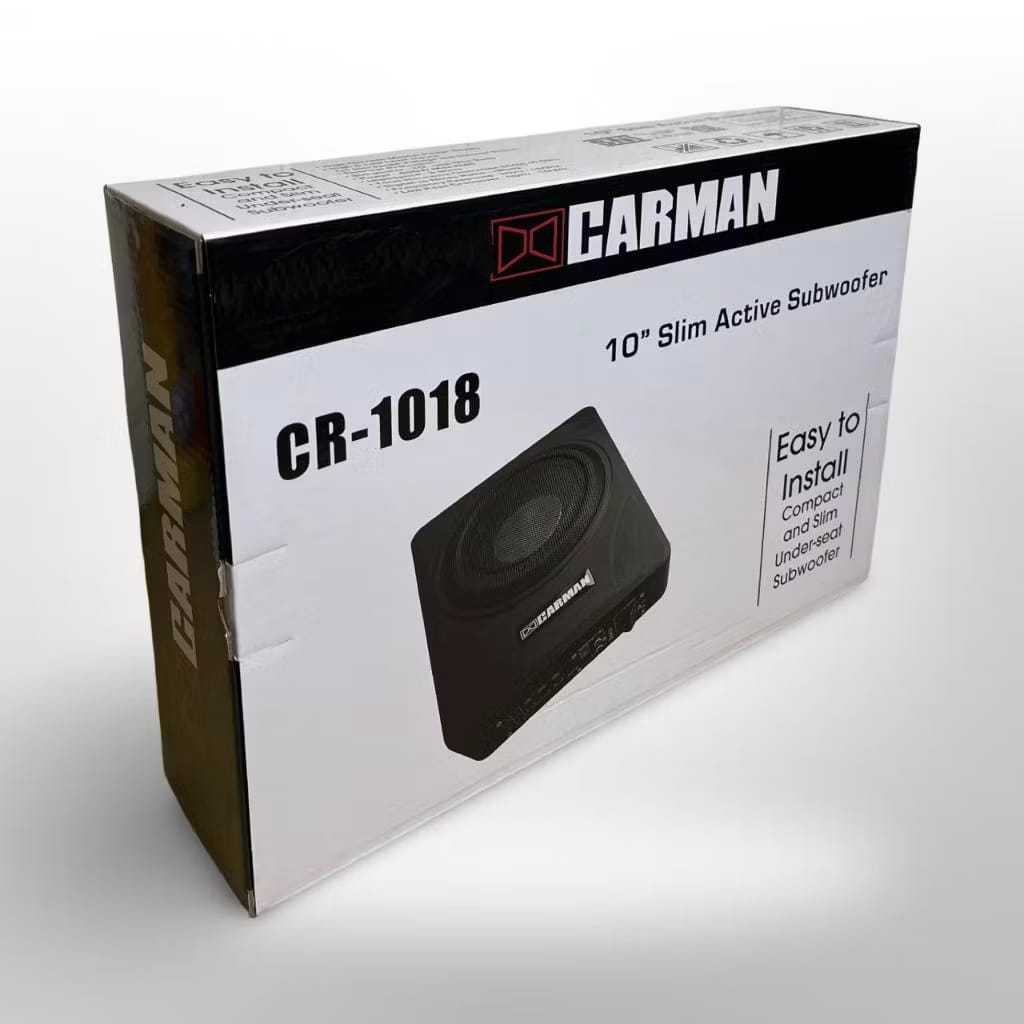 Subwoofer Kolong 10 Inch CARMAN CR-1018 CR 1018 Sub aktif Carman Underseat