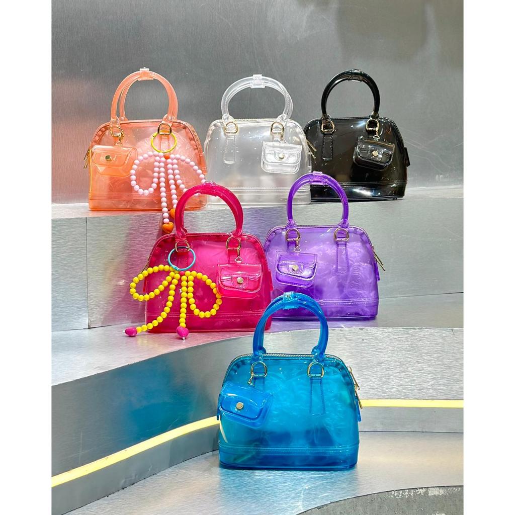 CLAIRE BAG | Jelly Hand Bag | Tas Jelly Lucu | Tas Wanita Unik | Tas Jelly Premium Tahan Lama | Tas 