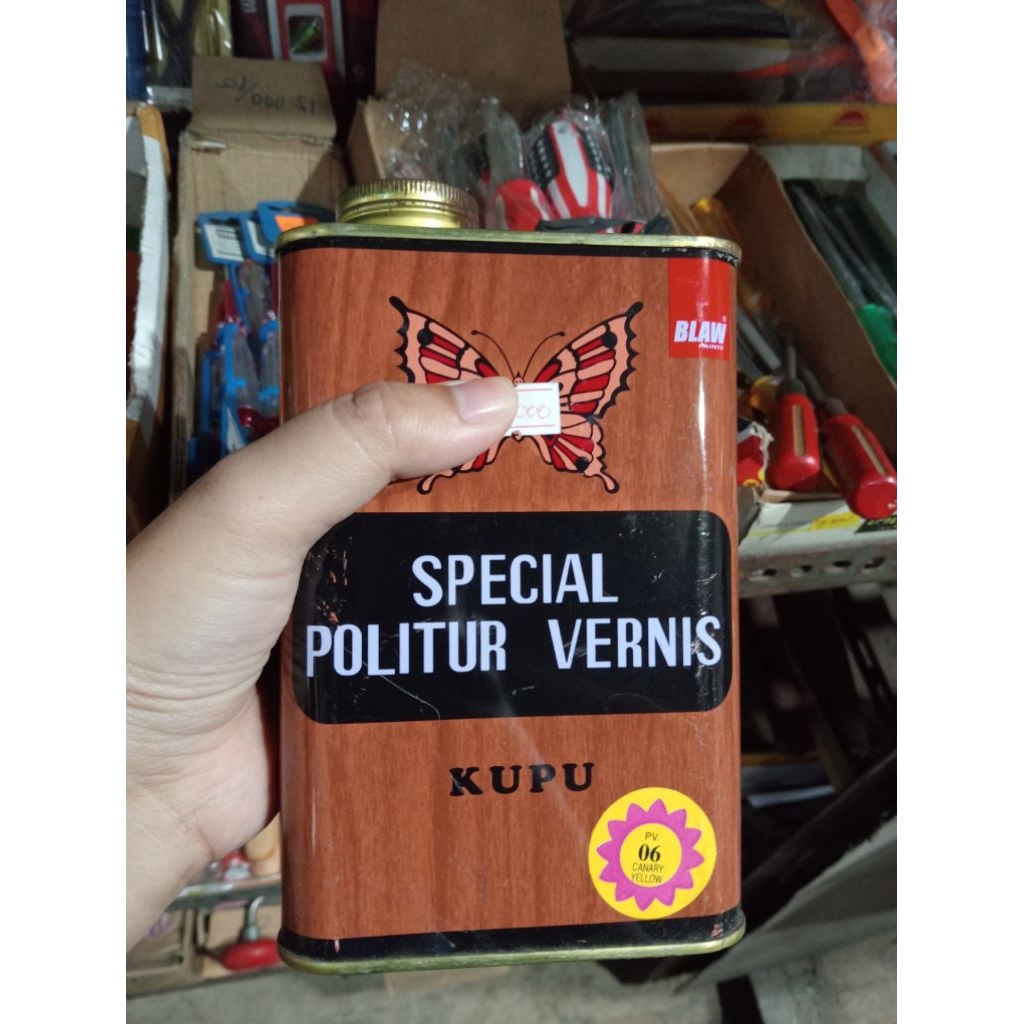 Politur Vernis Cap Kupu
