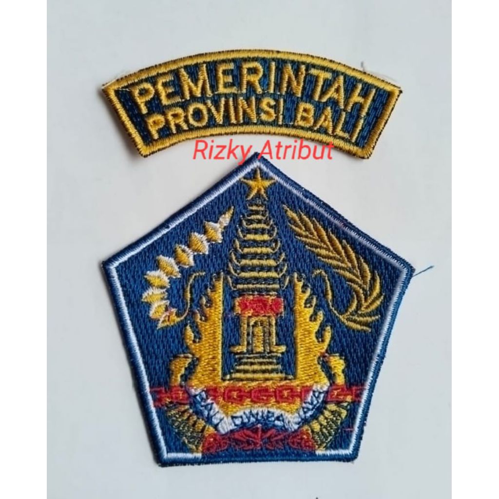bet logo emblem bordir pemerintah provinsi bali