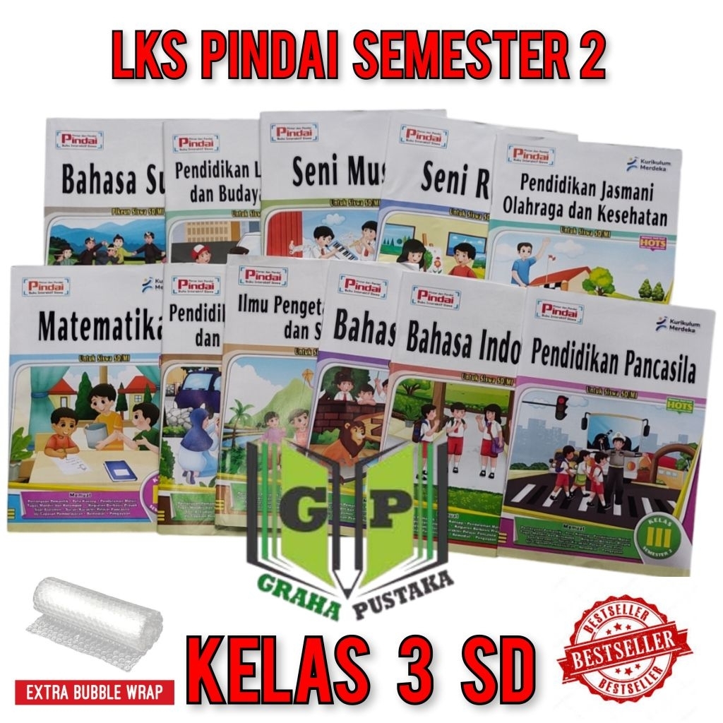 LKS Kelas 3 Semester 2 Kurikulum Merdeka - CV Arya Duta
