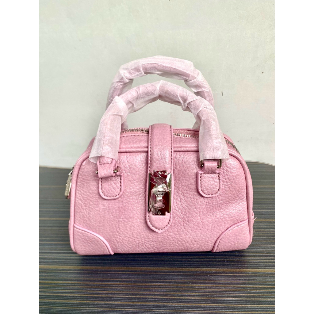 Tas wanita top handle Tas Wanita Mini Warna Pink - Handbag Elegan Kekinian Tas Tangan Wanita Mini Im