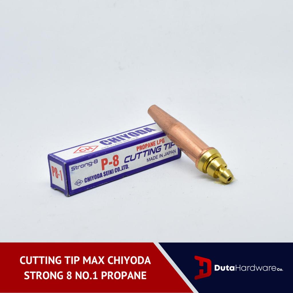 MAX Chiyoda Cutting Tip LPG STRONG 8 No.1