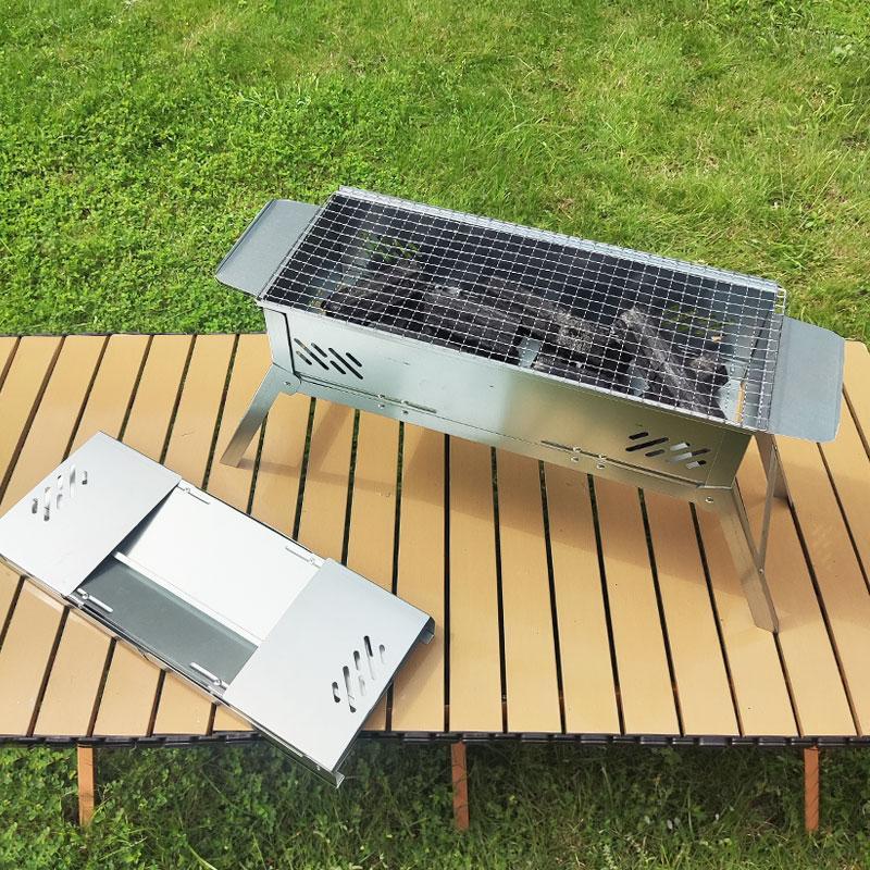 Panggangan Sate Arang + Kipas Portable untuk Bakaran Ikan & Ayam BBQ