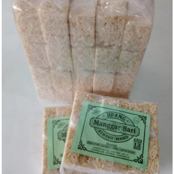 Makanan Ringan Jipang Beras Ketan Asli Purworejo Cemilan Tradisonal Enak Renyah Gurih Manis