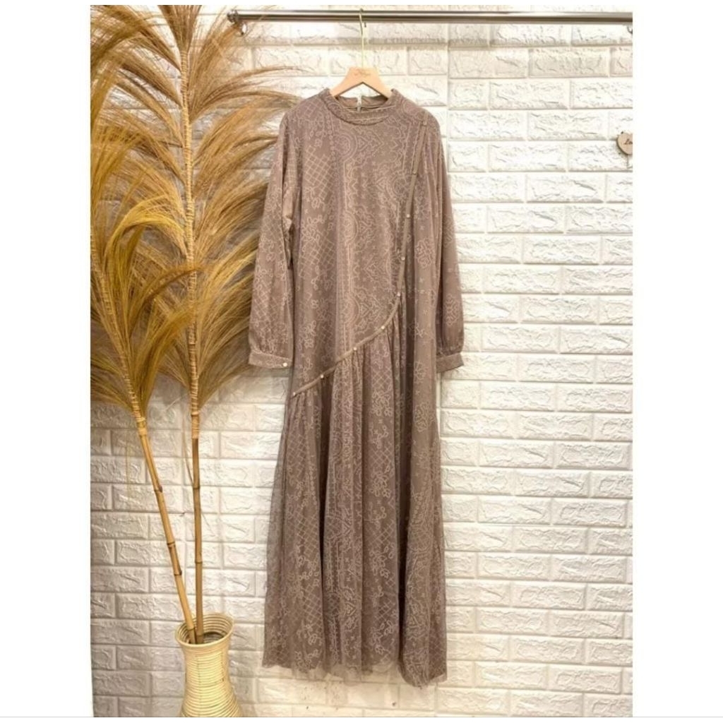 khansa dress by marevi /gamis pesta marevi