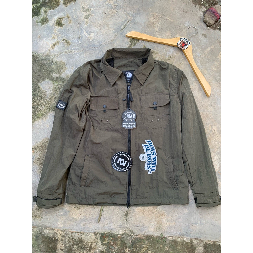 OVERSHIRT TROUBLEMAKER Connoisseur Olive -