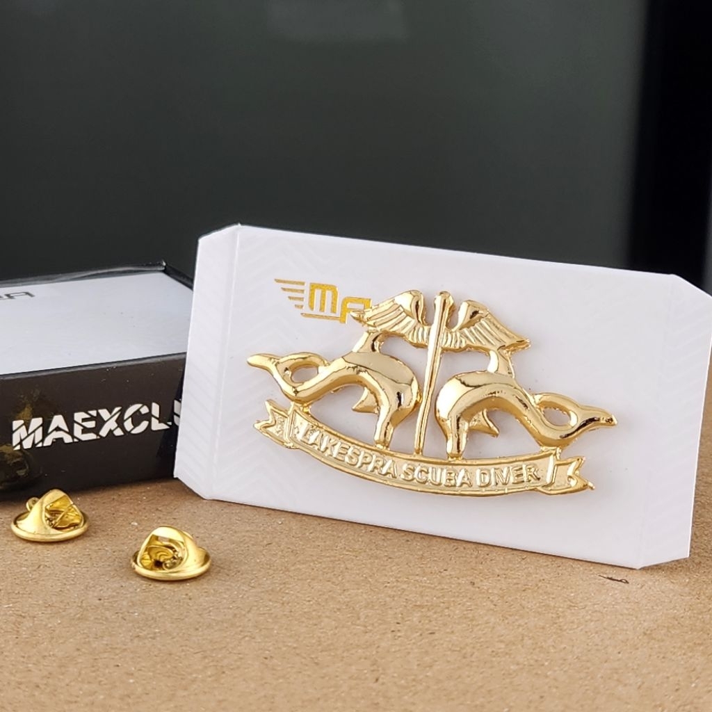 WING LAKESPRA SCUBA DIVER PDH BRIVET BREVET PIN LAKESPRA SCUBA DIVER