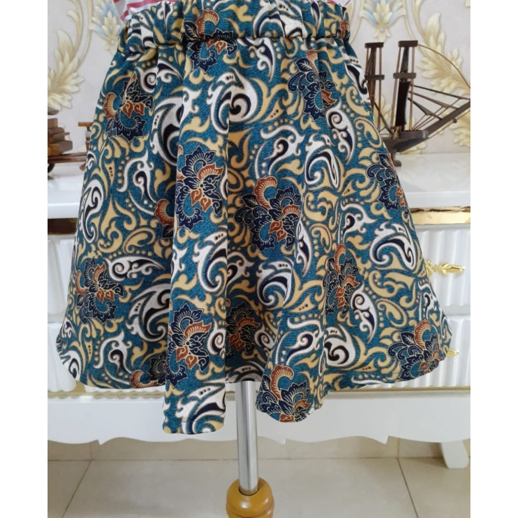 Rok batik anak  perempuan kembang payung umur 2-3 tahun dan 4-5 tahun/rok batik cantik/rok anak cewe