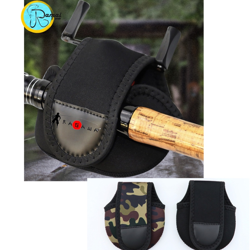 TERBAIK SARUNG COVER REEL PANCING POUCH RIL SPINNING DAN BAITCASTING BERKUALITAS