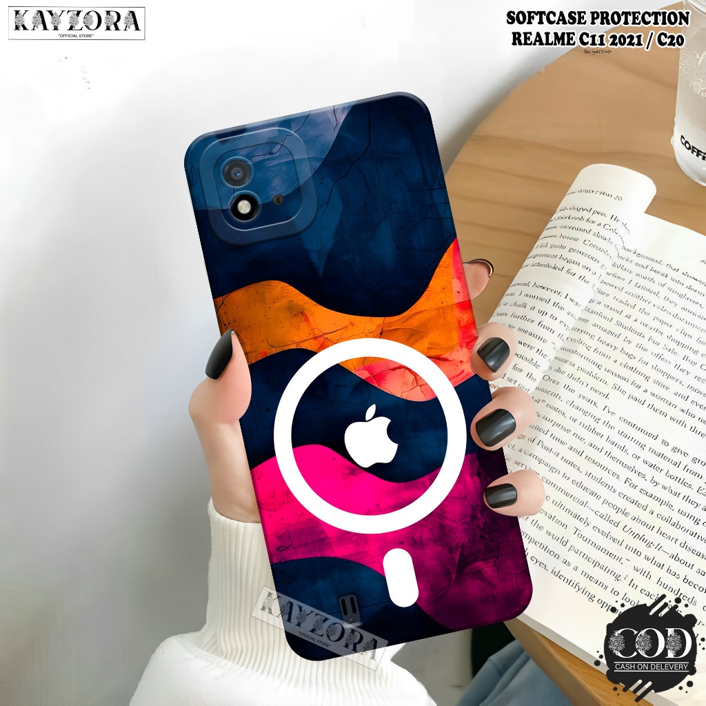 Case REALME C11 2021 / C20 Terbaru - Fashion Case Branded - Casing REALME C11 2021 / C20 - Silikon P