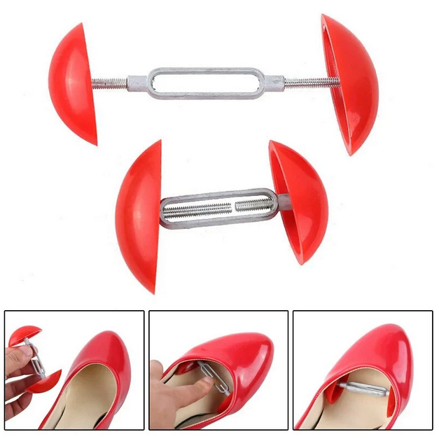 Alat Pembesar Pelebar Alas Kaki Depan Belakang Sepatu Sneakers High Heels Hak Tinggi Pria Wanita Dew