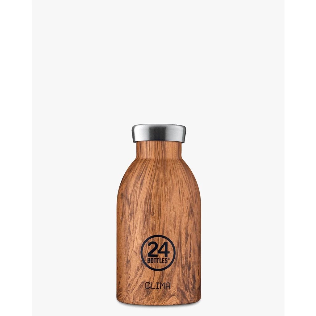 24Bottles Clima Bottle - Sequoia Wood