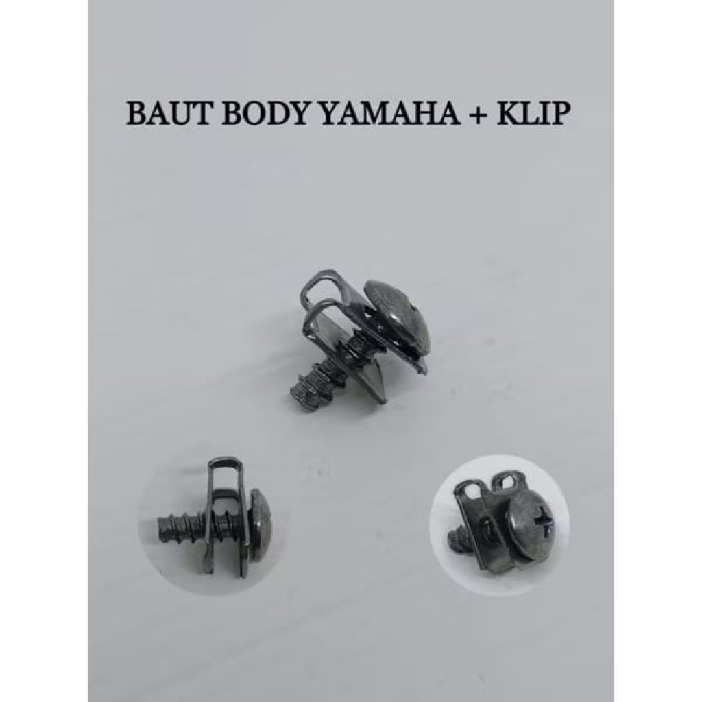 BAUT BODY HONDA + KLIP MOTOR Set Baut Body Honda + Klip
