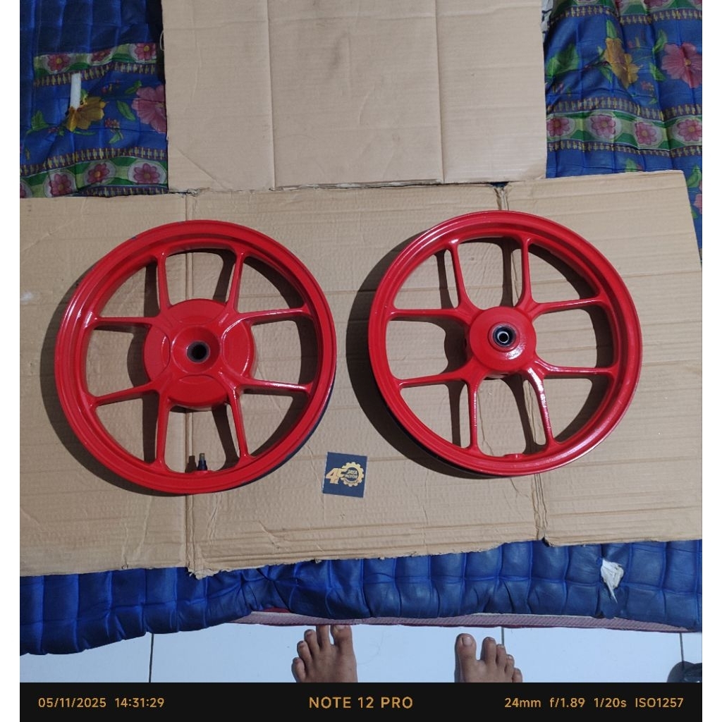 velg depan belakang honda beat led pnp honda Genio