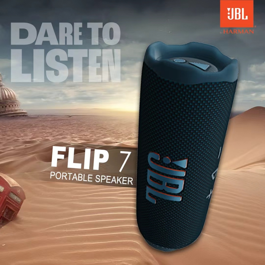 100% Original Speaker JBL Flip 7 Waterproof Portable Ture Wireless Bluetooth Speaker With Powerful S