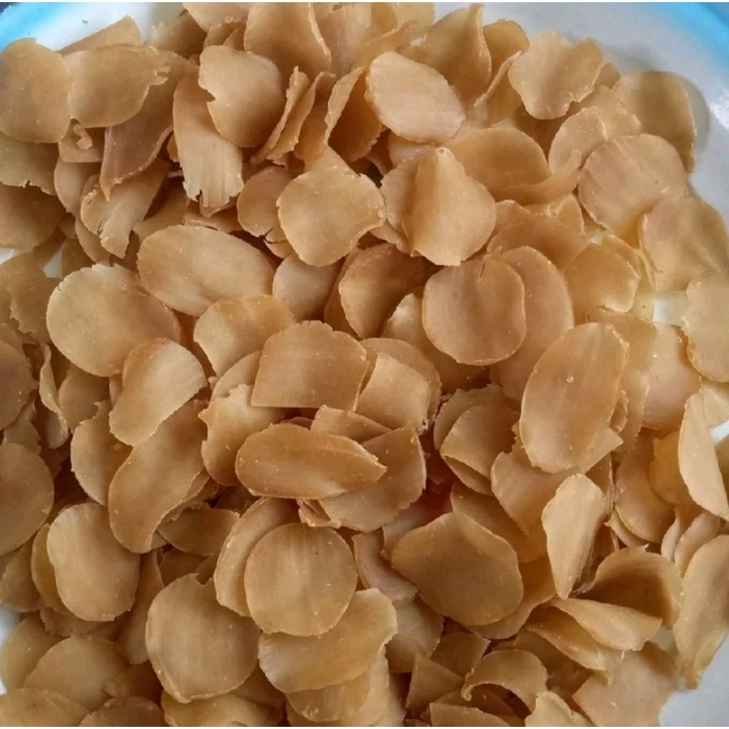 Krupuk Puli mentah 1kg khas Madura / krupuk Rambak khas Madura | krupuk Puli renyah dan gurih