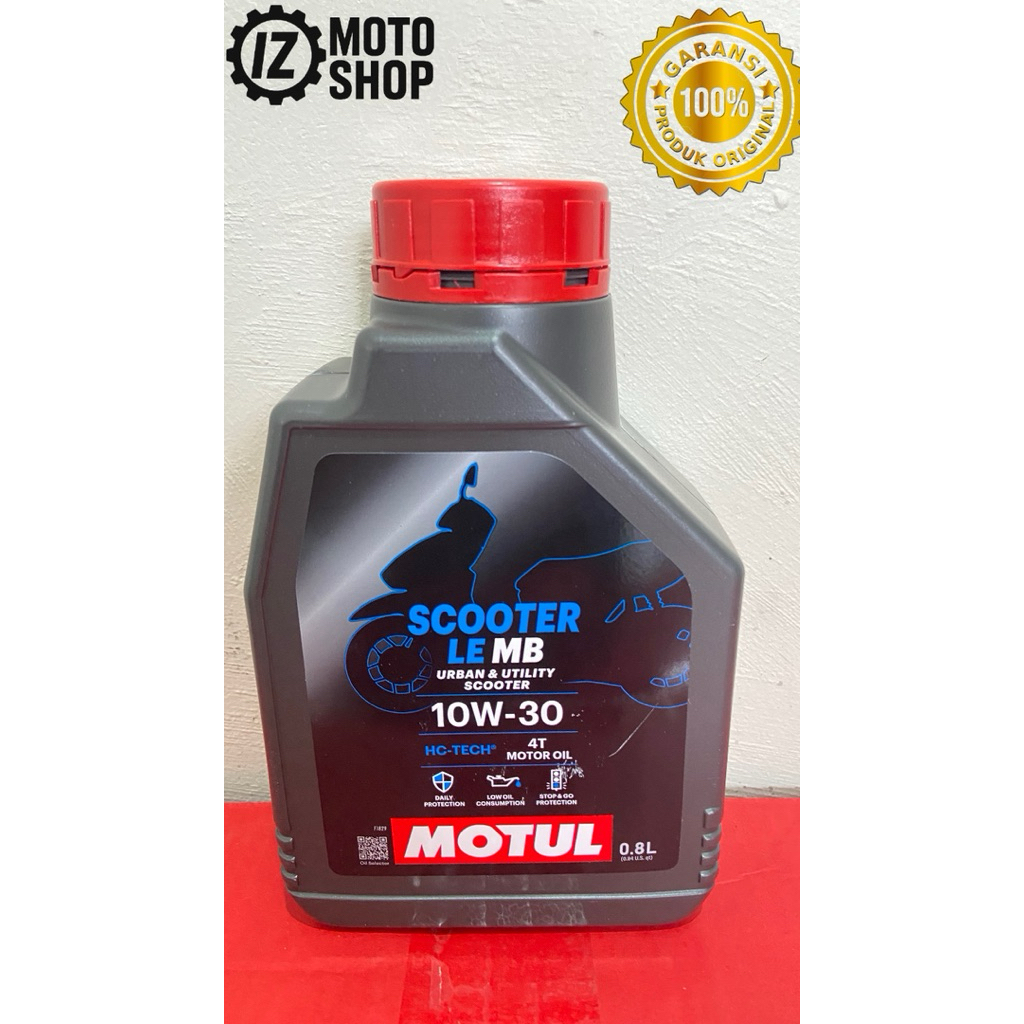 Oli Motul Scooter LE 10W-30 JASO MB 800 ml / Oli matic motul