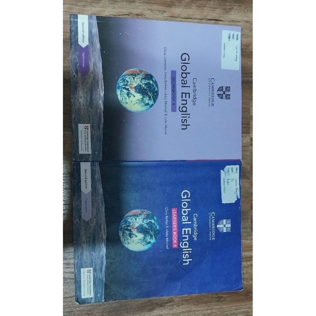 GLOBAL english cambridge grade 8 books (prelove)