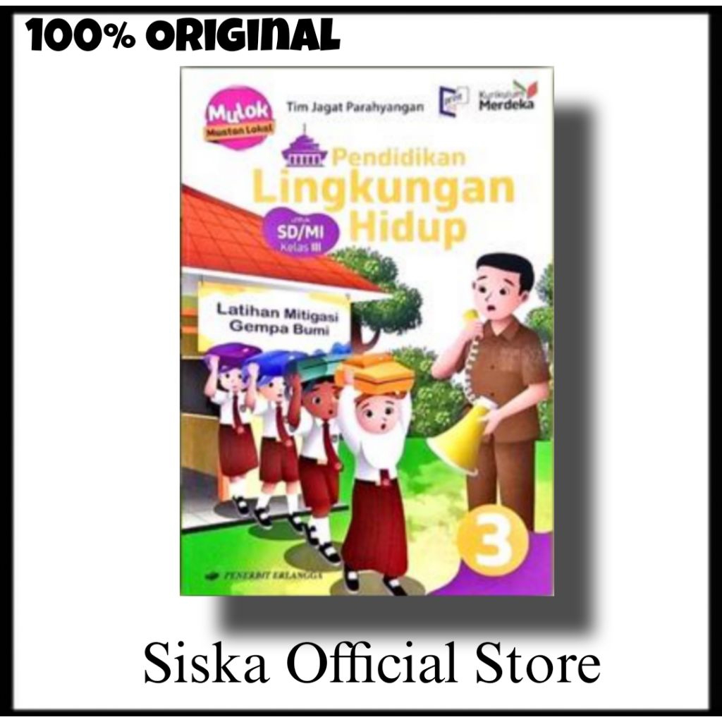 BUKU PENDIDIKAN LINGKUNGAN HIDUP PLH KELAS 3 SD KURIKULUM MERDEKA