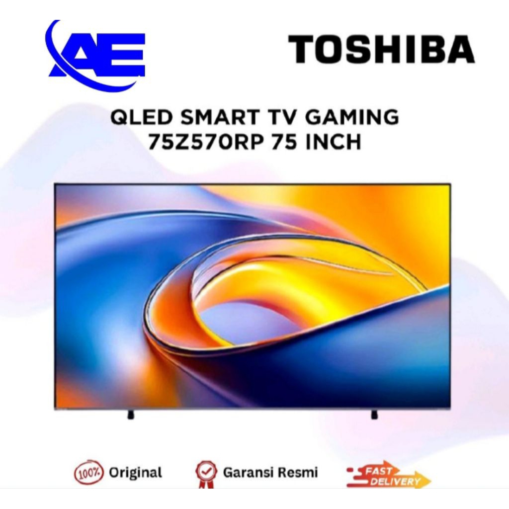 TV TOSHIBA 75INCHI QLED GAMING 75Z570RP