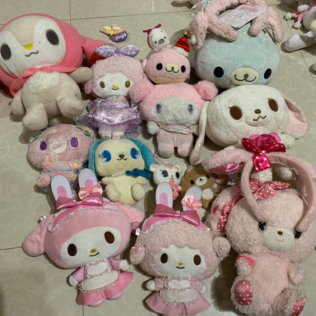 Sanrio Rare item Jewelpet Sugarbunnies sweetpiano melody mamegoma