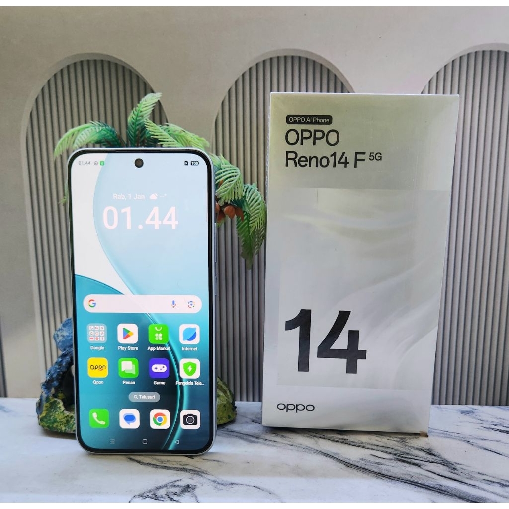 OPPO RENO 14F 5G - RAM 8/256 || SECOND / BEKAS