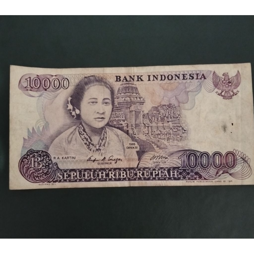 Uang 10000 Kartini 1985