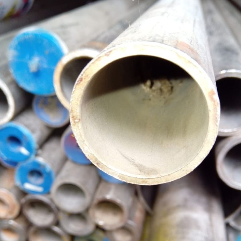 pipa stainless seamles od 27mm tebal 2mm x 70cm