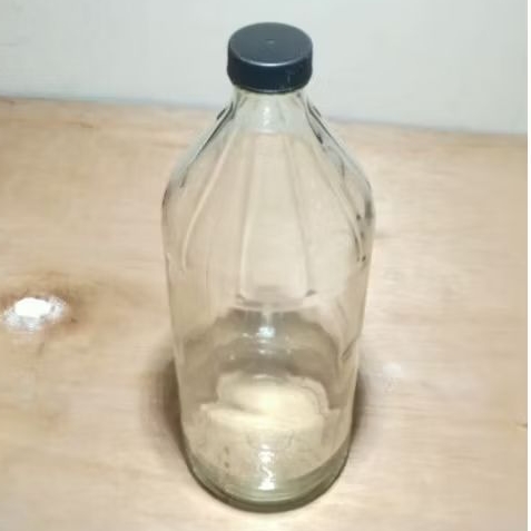BOTOL KACA 1 LITER tutup PLASTIK