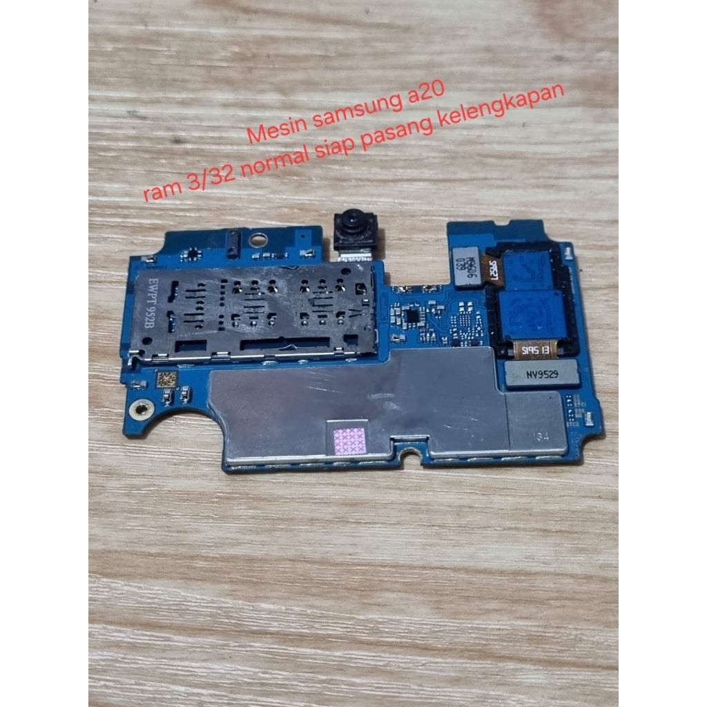 MESIN SAMSUNG A20 RAM 3/32 NORMAL TESTED