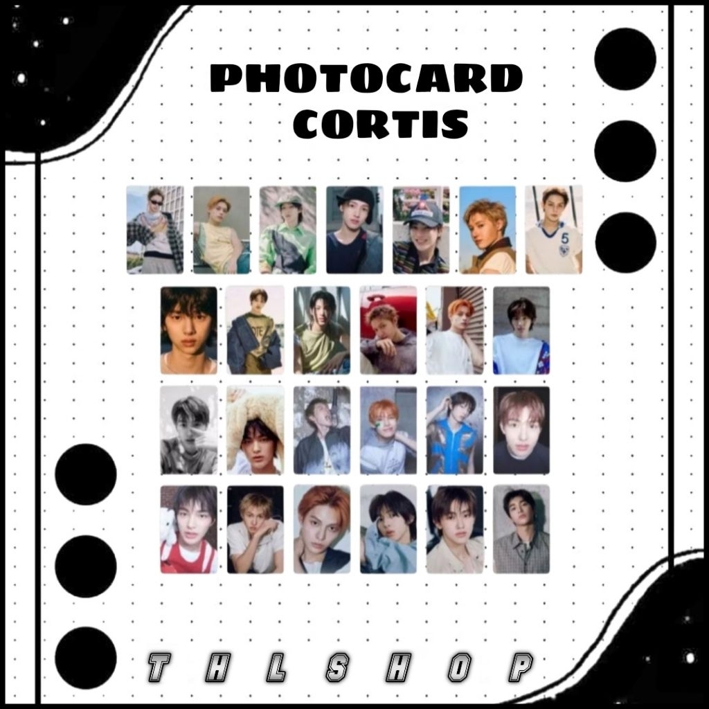 PHOTOCARD CORTIS COLOR OUTSIDE THE LINES KPOP IDOL KOREAN PC SET