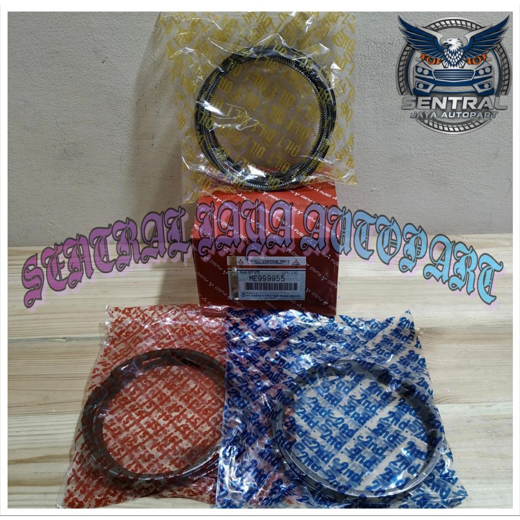 RING PISTON SET FUSO FIGHTER PS190 6D16 ME999955 STD