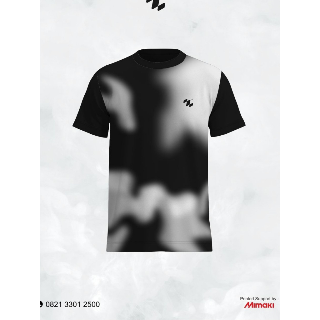 Mch Jersey Running Black Smoke