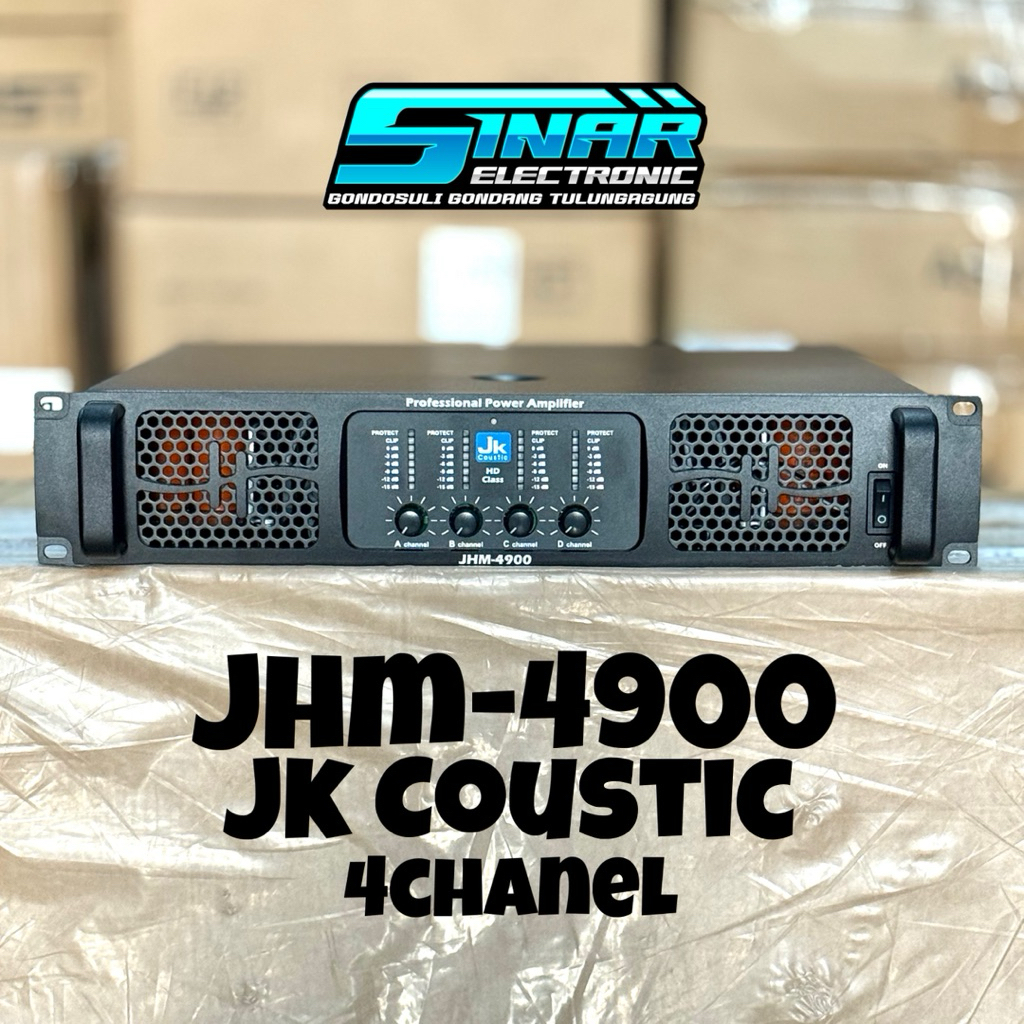 POWER JK COUSTIC JHM-4900 | 4CHANEL JHM4900 ORIGINAL