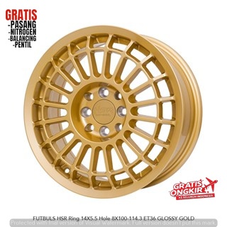 VELG HSR R14 UNTUK MOBIL XENIA SIGRA AGYA AYLA CAYLA VELG HSR FUTBULS