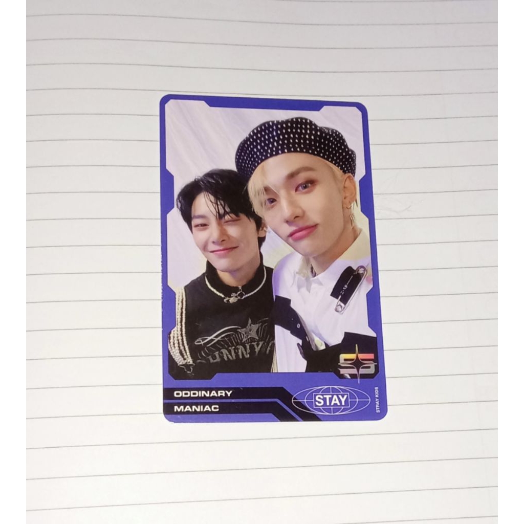 CLEARANCE SALE / Photocard Straykids Hyunjin Ayen pc album oddinary maniac Noeasy Maxident 5-star Ro