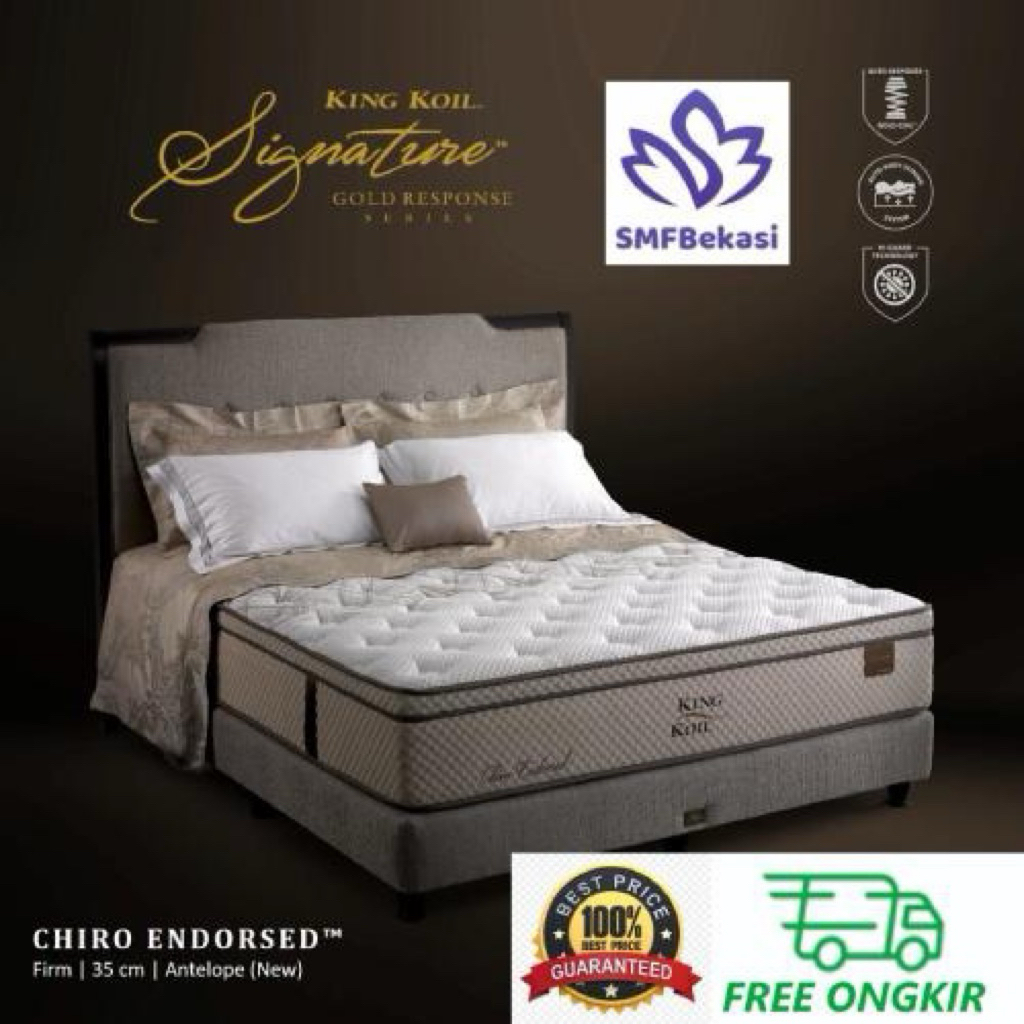 KASUR KING KOIL CHIRO ENDORSED NEW - KASUR KINGKOIL - CHIRO ENDORSED 2021 - KING KOIL